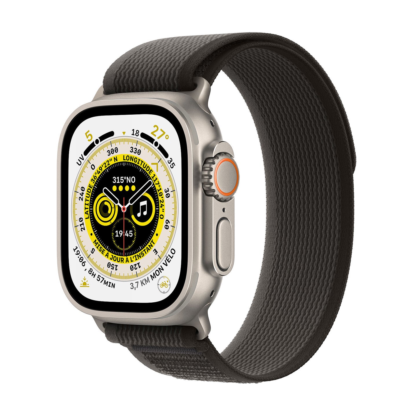Apple Watch Ultra GPS + Cellular 49mm - BLACK/GREY S/M